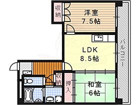 エクセル石仏  ｜ 愛知県名古屋市昭和区石仏町１丁目（賃貸マンション2LDK・1階・56.33㎡） その2