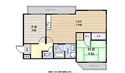 ヴィラ奥田第2ビル 2階/2C