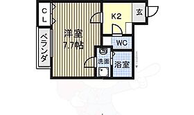 愛知県名古屋市昭和区白金３丁目1番28号（賃貸アパート1K・2階・24.19㎡） その2