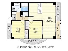 フォルムGP  ｜ 愛知県名古屋市中川区二女子町７丁目86番（賃貸マンション2LDK・5階・70.98㎡） その2