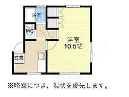 伊藤ビル 1Kの間取図画像