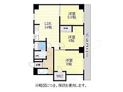 マイアみどり 3LDKの間取図画像
