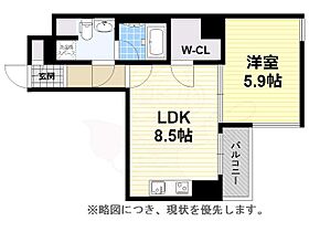 愛知県名古屋市昭和区阿由知通１丁目（賃貸マンション1LDK・4階・37.03㎡） その2