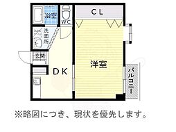 ジョーヌ駈上 3階/-