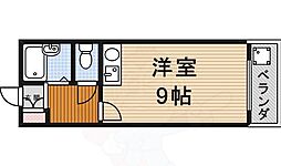 サン大広 ワンルームの間取図画像