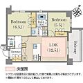 アヴァンセテラス御幸山22階12.4万円
