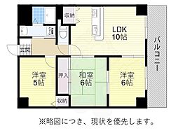 カナレグランデ 3LDKの間取図画像