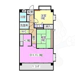 スカイコート21 2階