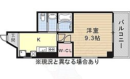 サンハート池下 1Kの間取図画像