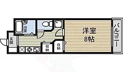 グレイス吹上 1Kの間取図画像