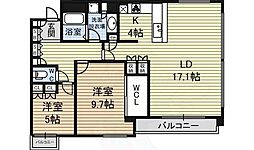 レザンドール東山元町 2階/201