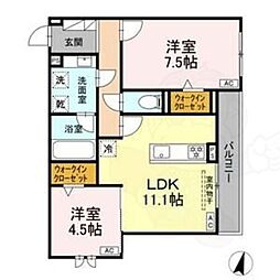 アメニティコート 2階/-