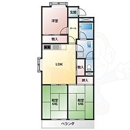 OS・SKYマンション植田南 3階/-