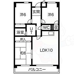 ハイツ平針 4階/-