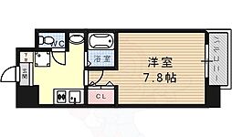 S-FORT八事 1Kの間取図画像
