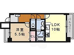スカイシー3 1LDKの間取図画像