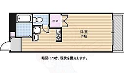 レジデンス一社 1Kの間取図画像