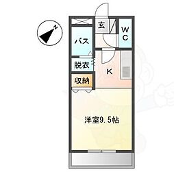 ミレニアムK 2階