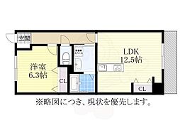クレセール 4階/-