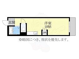 メゾン御器所 ワンルームの間取図画像