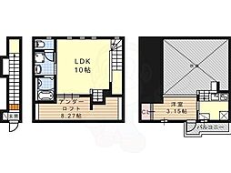 Feliz 1LDKの間取図画像