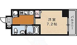 Vendir名古屋御器所 1Kの間取図画像