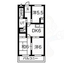 リバーサイド桶狭間 2階