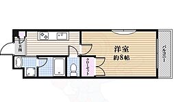 シテイライフ明が丘 1Kの間取図画像
