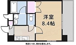 シテイライフ明が丘 1Kの間取図画像