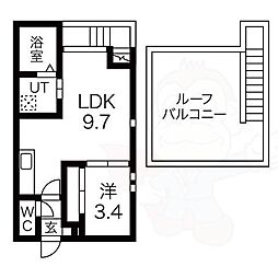GRANDTIC内田橋 2階