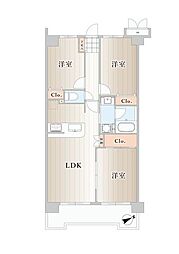 間取図画像 3LDK