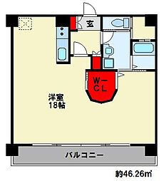 間取図画像 ワンルーム