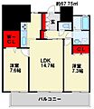 クラシオン木町アネックス14階8.3万円