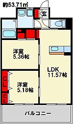 シャーメゾン グランドソレイユ門司 4階