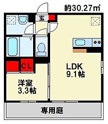 北九州都市モノレール小倉線 城野駅 徒歩10分 1階/-