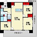 クラシオン社ノ木5階9.5万円
