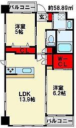 REGARIA KOKURAKITA CENTER PLAC 5階