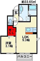 D-room泉台 B棟 1階