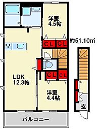 アリエッタ赤坂 2階
