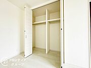 充実した収納スペースなので、お子様が大きくなって、荷物が増えてもたっぷり収納しておけますね