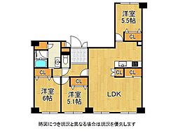 間取図画像 3LDK