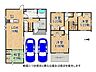 間取り：【2号地】収納が充実した広々4LDKです。日当たり、通風良好です。
