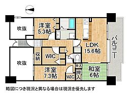 間取図画像 3SLDK