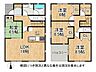 間取り：4LDKの間取りです
