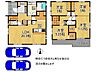 間取り：ライフスタイルに合わせて分割可能な間取りです！