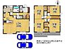 間取り：20帖の大空間LDKやWICが2カ所など収納が充実。