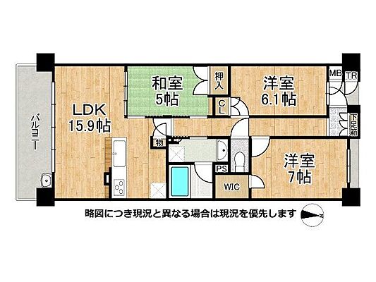 間取り 今から内覧可能　事前予約も受付中　アークレジデンス奈良 4階/-