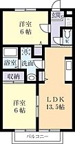 クレールシャンブル 0102 ｜ 茨城県つくば市台町2丁目（賃貸アパート2LDK・1階・51.37㎡） その2