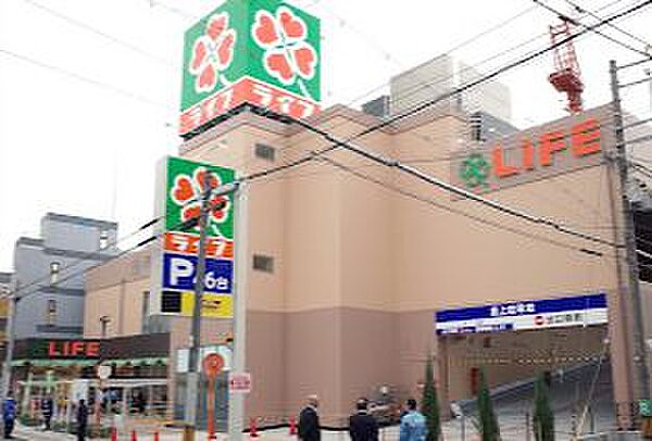 画像23:【スーパー】ライフ 寺田町駅前店まで182ｍ