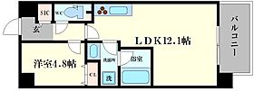 プラウディア今里  ｜ 大阪府大阪市生野区新今里1丁目（賃貸マンション1LDK・7階・40.04㎡） その2